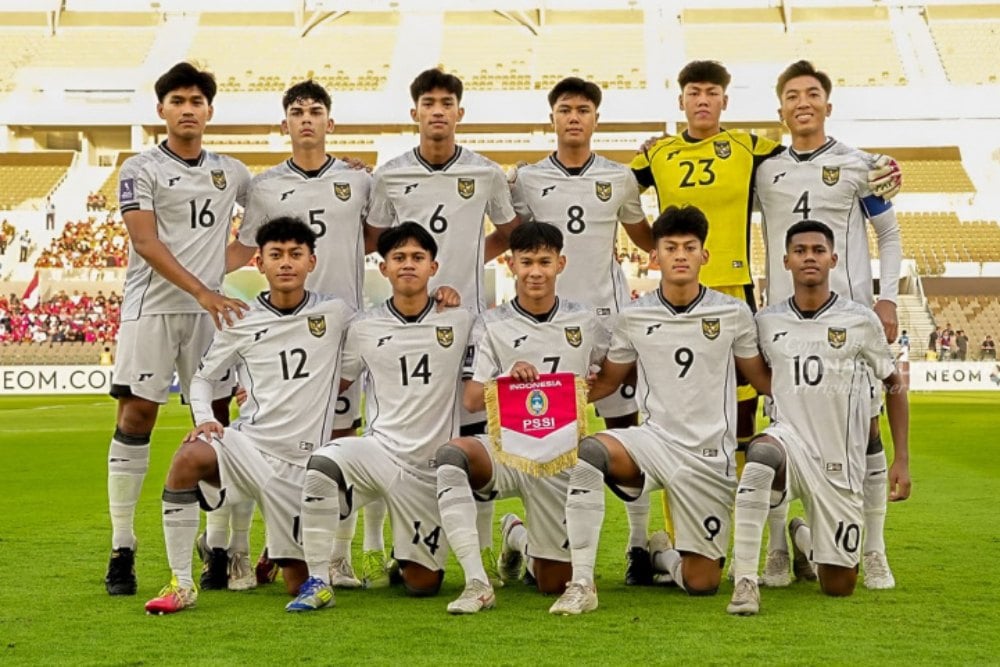 Timnas Indonesia Satu Grup dengan Brasil di Piala Dunia U-17 2025